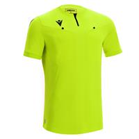 Dienst Referee ECO shirt NEON YELLOW S Teknisk dommerdrakt i ECO- tekstil